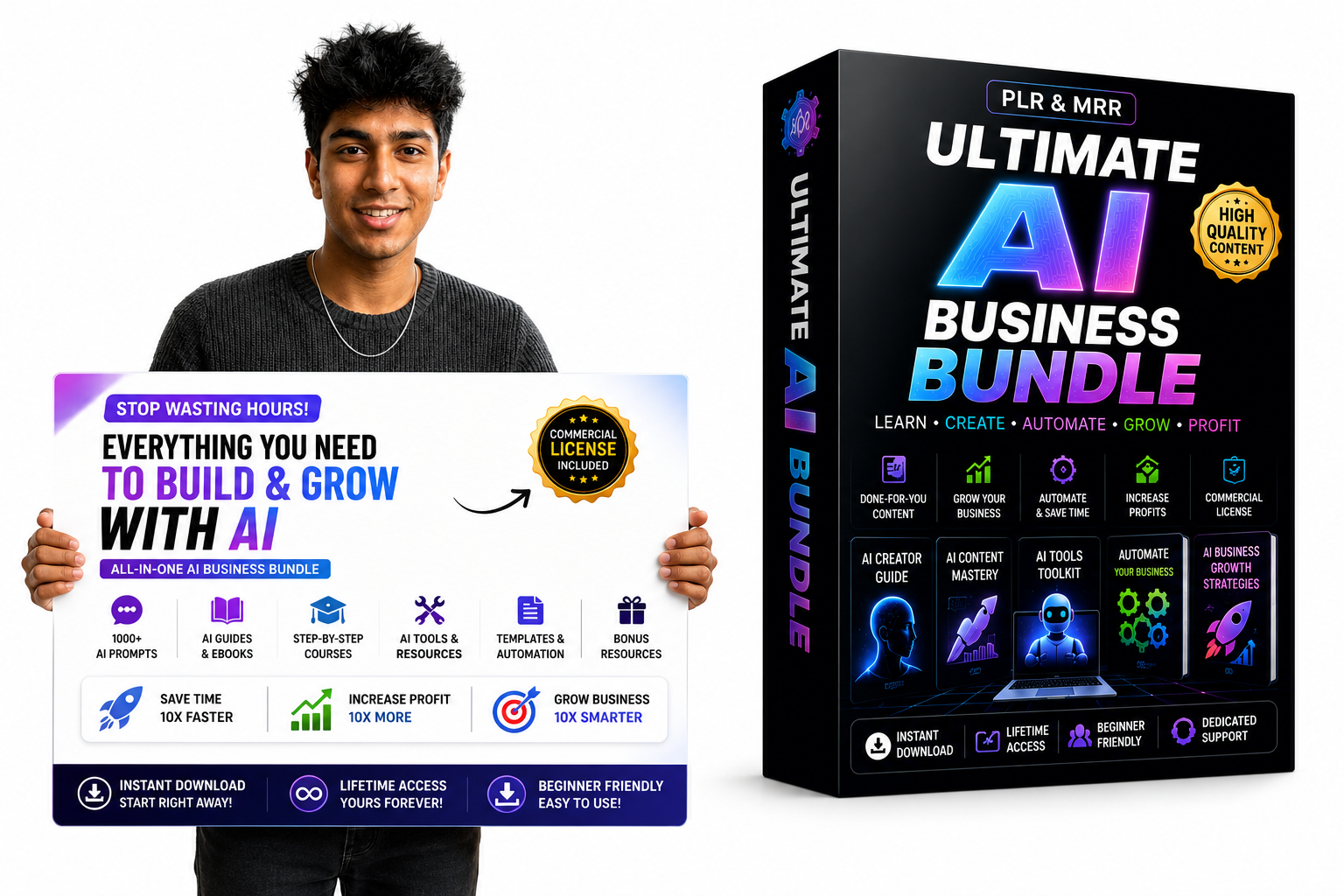 AI Business Mega Bundle – 1000+ Prompts, Courses & Tools