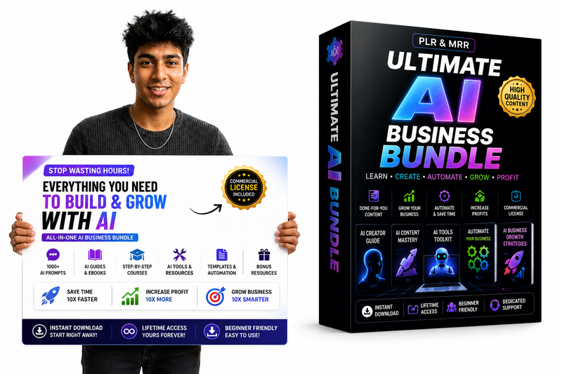 AI Business Mega Bundle – 1000+ Prompts, Courses & Tools