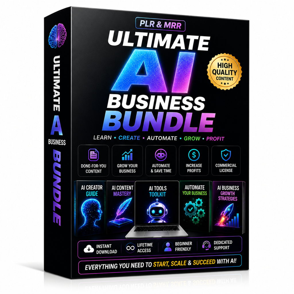 AI Business Mega Bundle – 1000+ Prompts, Courses & Tools
